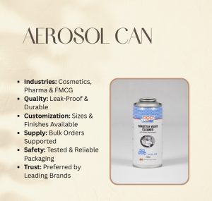 Aerosol Can Manufacturer in Delhi