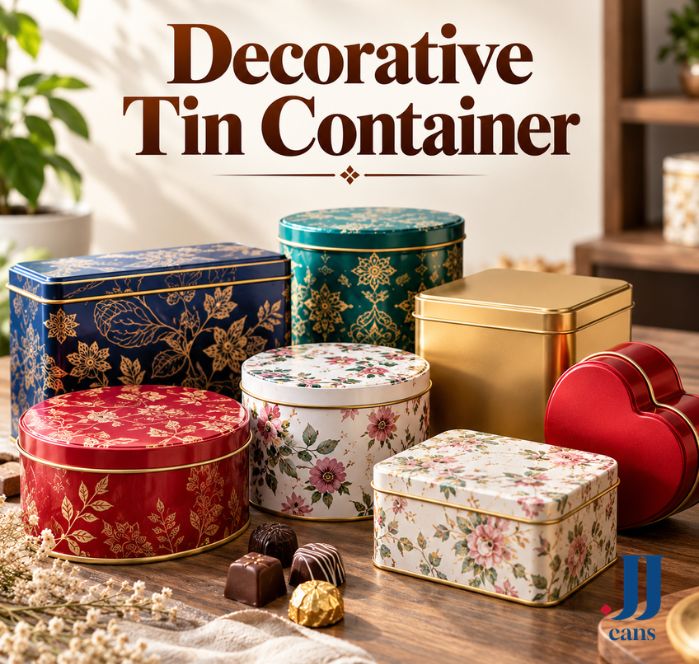 Decorative Tin Container Manufacturer 